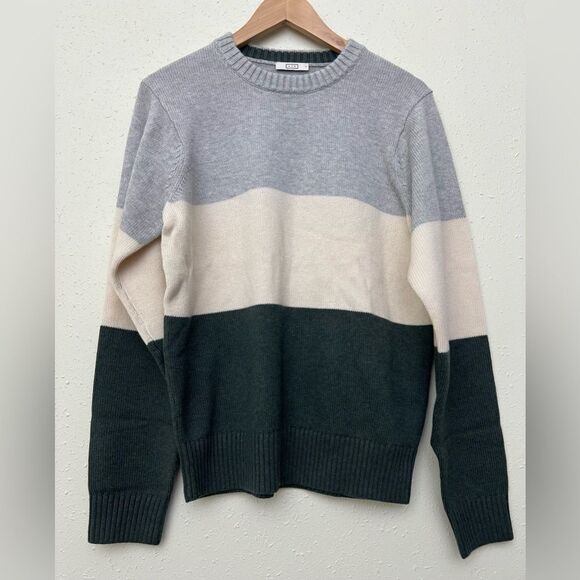 AYR The Yachty Luxury Men's Merino Wool Knit Sweater - Newfoundland Size S - Picture 2 of 10